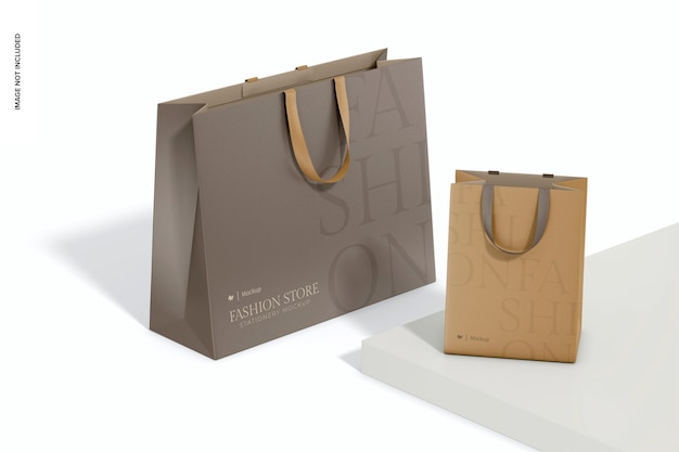 Fashion Store Bags Mockup 02