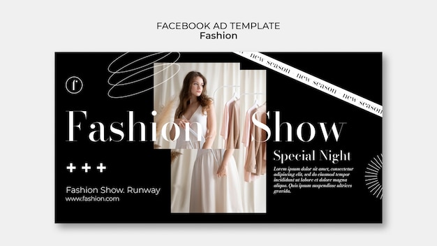 PSD fashion and style social media promo template