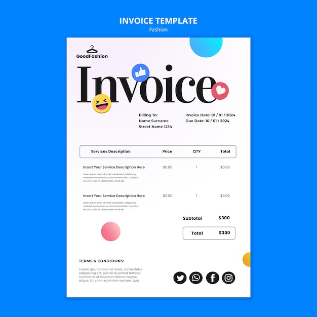 fashion  template design