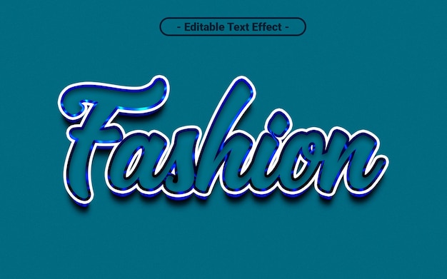 PSD fashion text style effect