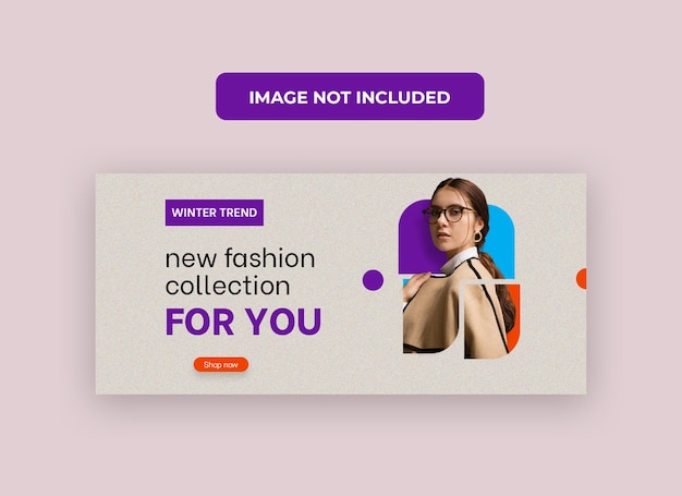 PSD fashion web banner