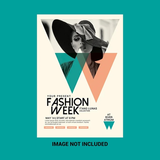 PSD fashion week flyer