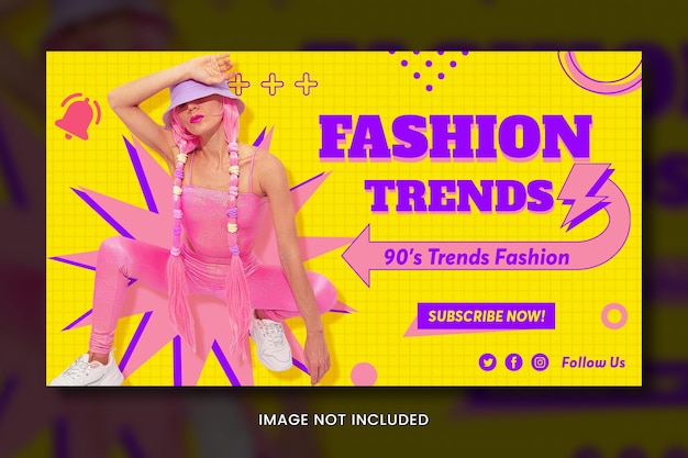 Fashion youtube thumbnail