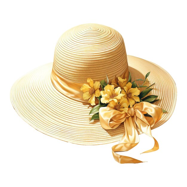 PSD un cappello da sole d'estate all'ombra alla moda eleva il tuo aspetto con un copricapo alla moda