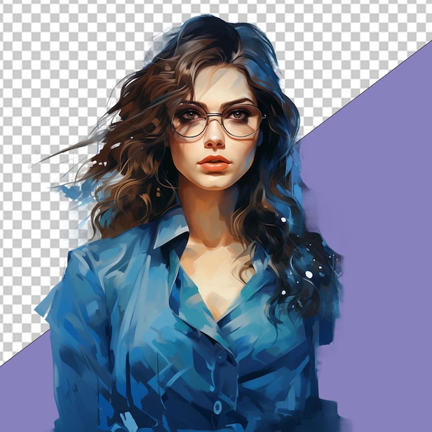 Illustrazione png fashionista