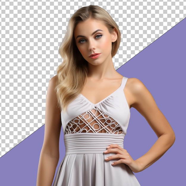 PSD fashionistka ilustracja png