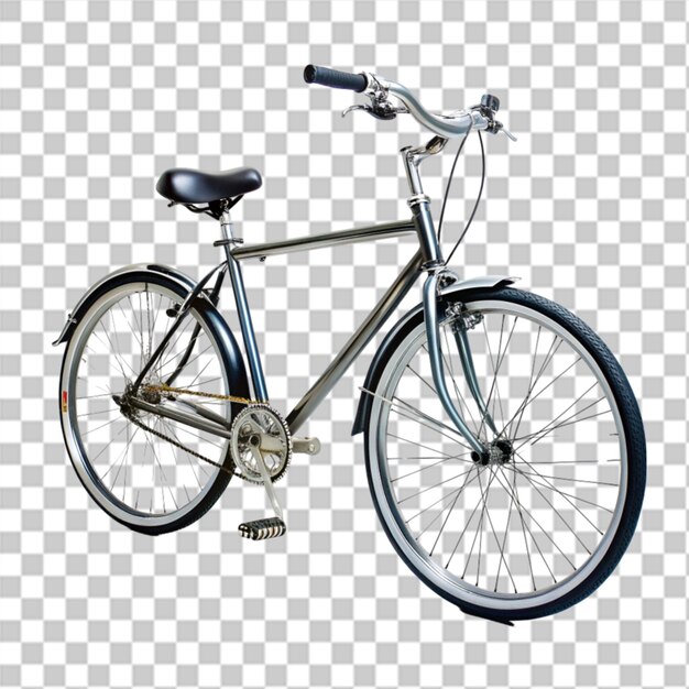 PSD fast bike on transparent background