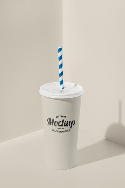 Fast food branding mockup