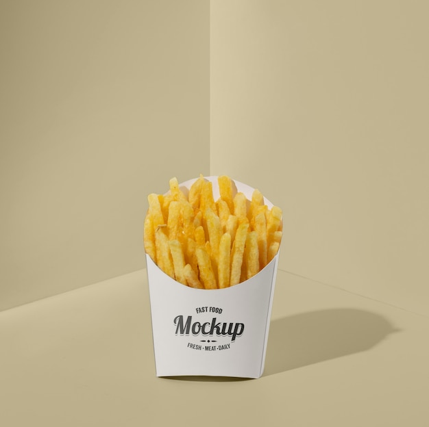 PSD fast food branding mockup