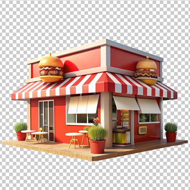 PSD fast food restaurant