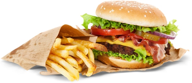 PSD fastfood image hamburger icon