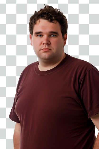 PSD fat man transparent background