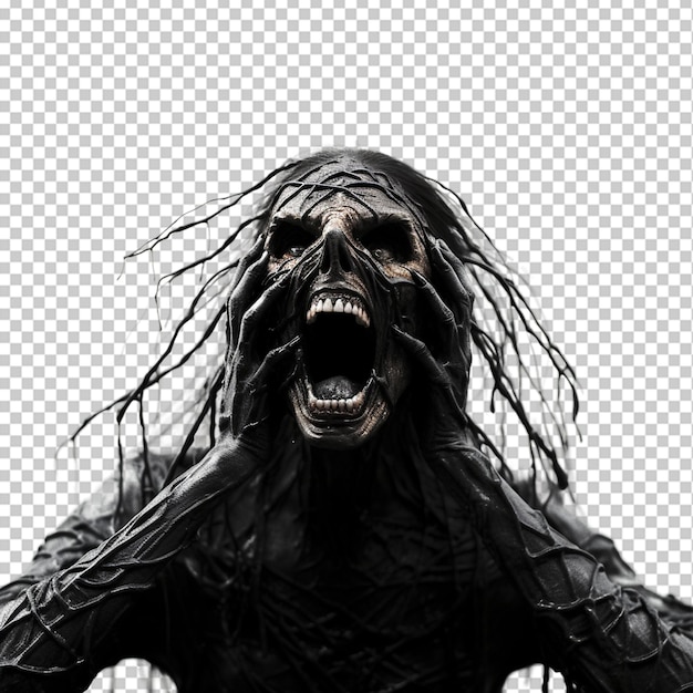 PSD fear horror dark concenpt png