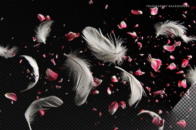 Feathers Explosion Effect
