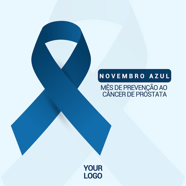 Feed de mídia social campanha Novembro Azul