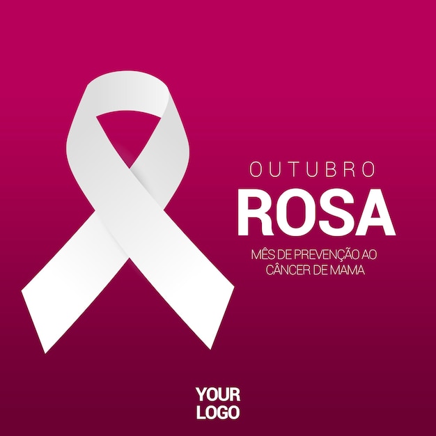 Feed de midia social campanha Outubro Rosa