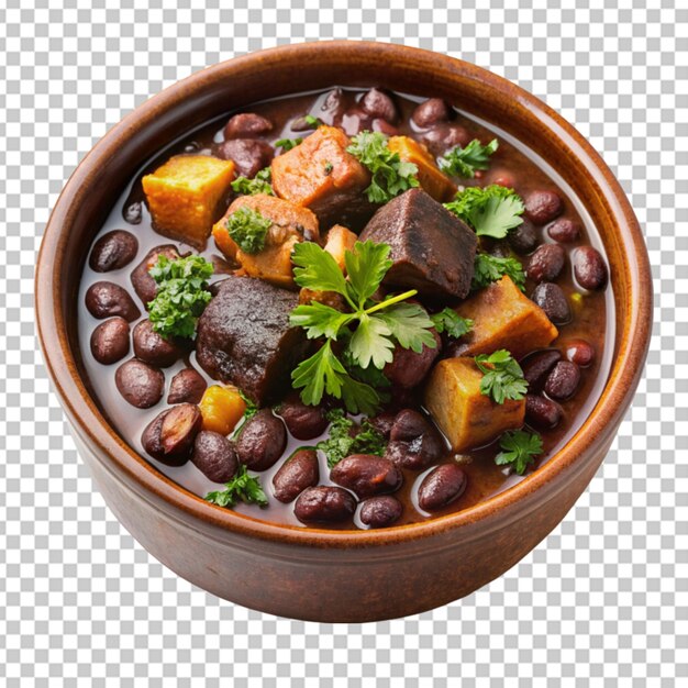 PSD フェイジョアダ (feijoada) は黒豆の濃いシチューです