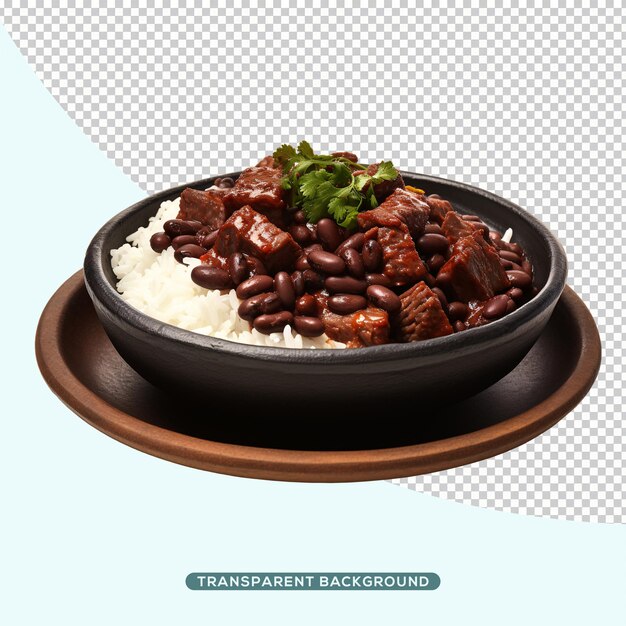 PSD feijoada brazilian food