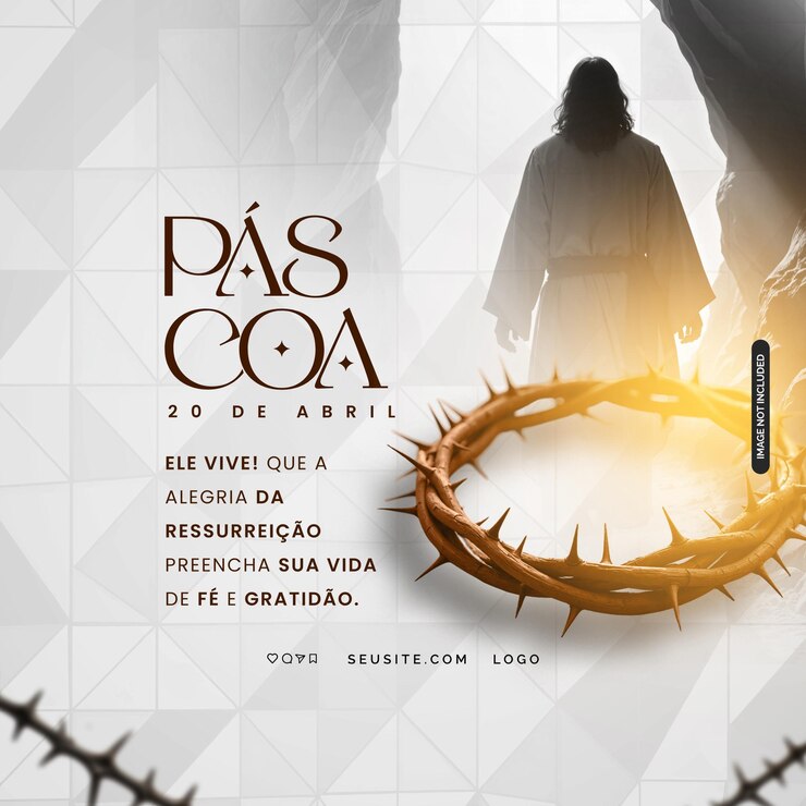 PSD feliz pascoa psd flyer