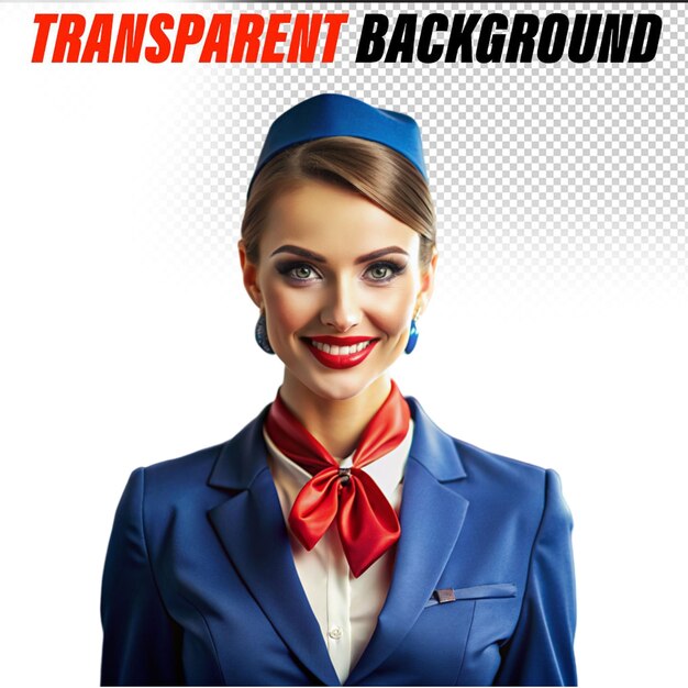 PSD female flight attendant