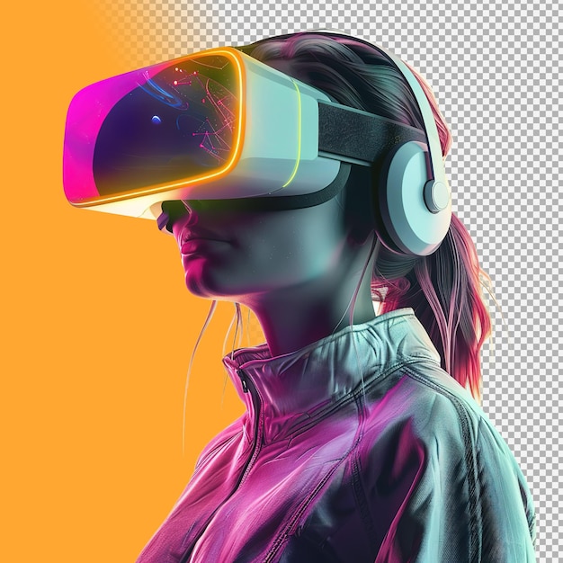 PSD female vr headset