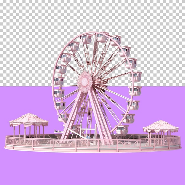 PSD a ferris wheel model