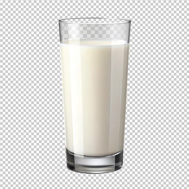 Fersk melk i glasset