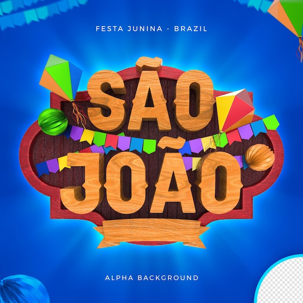 PSD festas juninas de sao joao brasile