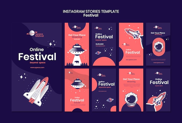 Storie di instagram del festival