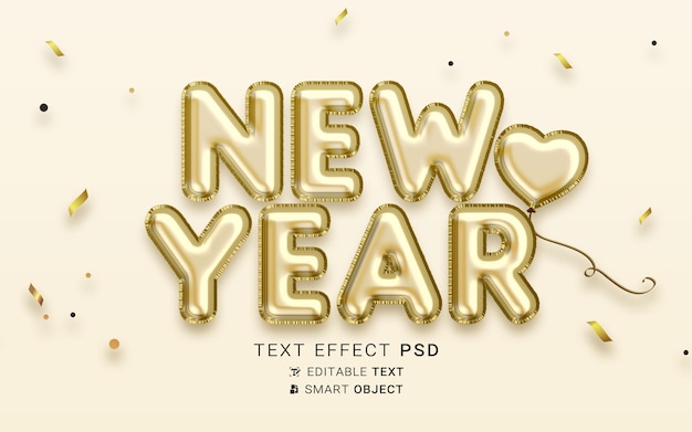 Festive christmas text effect