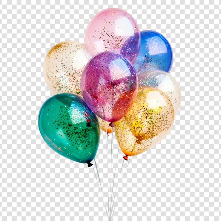 PSD 축제 반이는 풍선 축제 파티 기