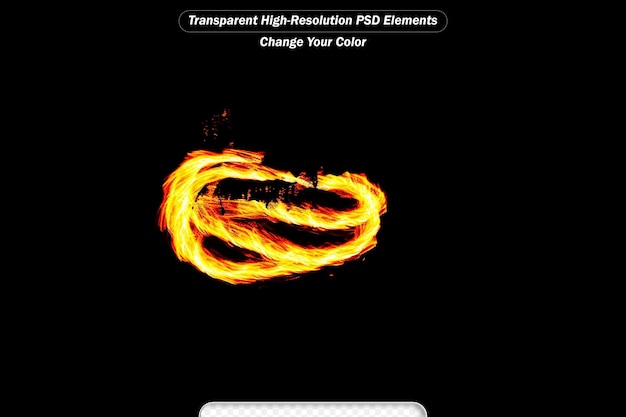 PSD Огненный бензиновый танец