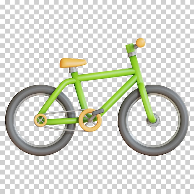 PSD fiets 3d illustratie