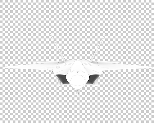 PSD 透明な背景 3 d レンダリング図に分離された戦闘機