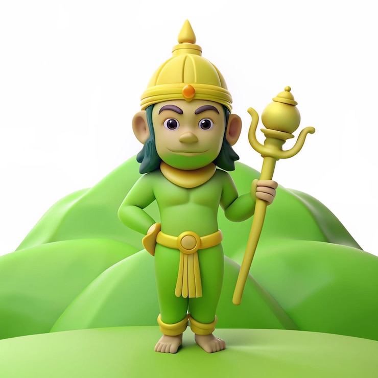 PSD a figurine of a figurine with a yellow helmet and a sword