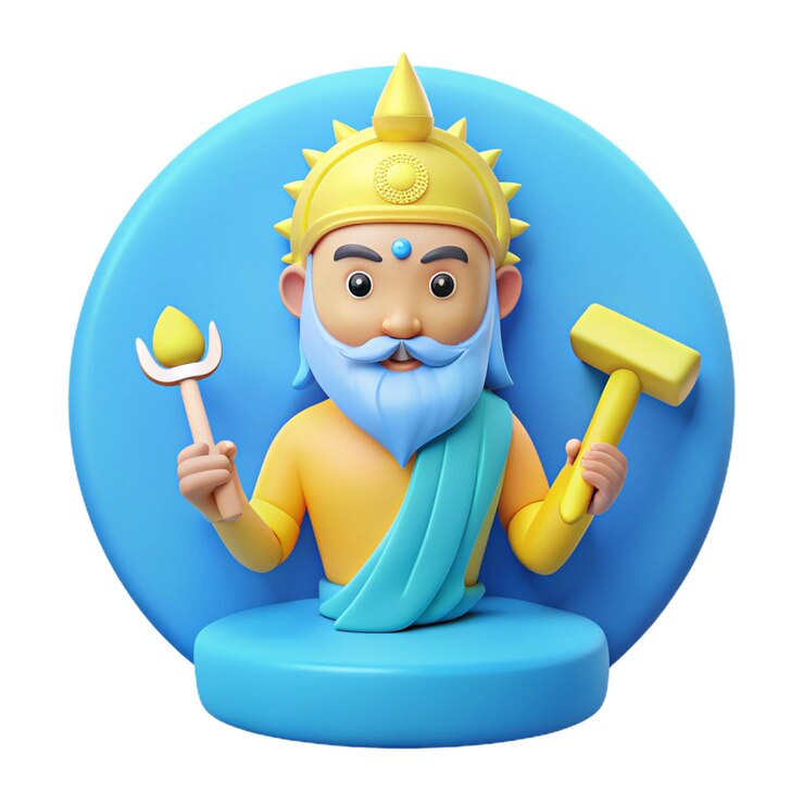 PSD a figurine of a man with a sword and a sword