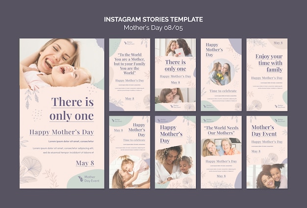 PSD fijne moederdag instagram stories