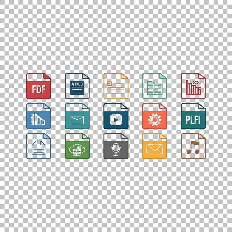 PSD file format icons