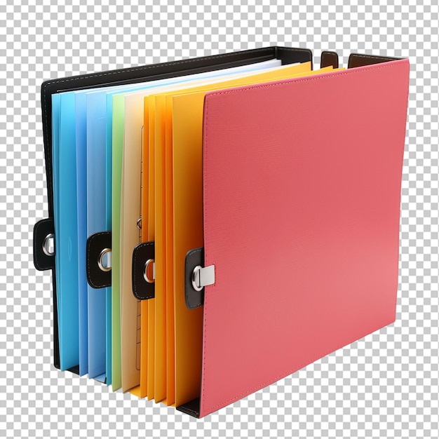 PSD file holder and document storage binder png