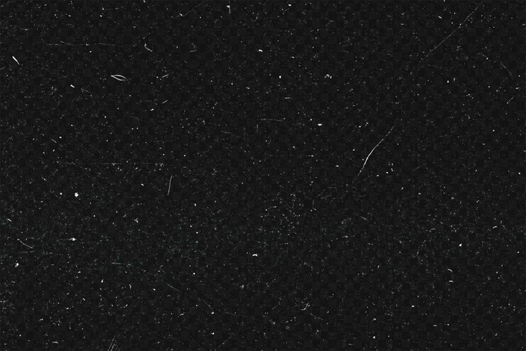 PSD film grain or dust and scratched texture overlay effect isolated on transparent background