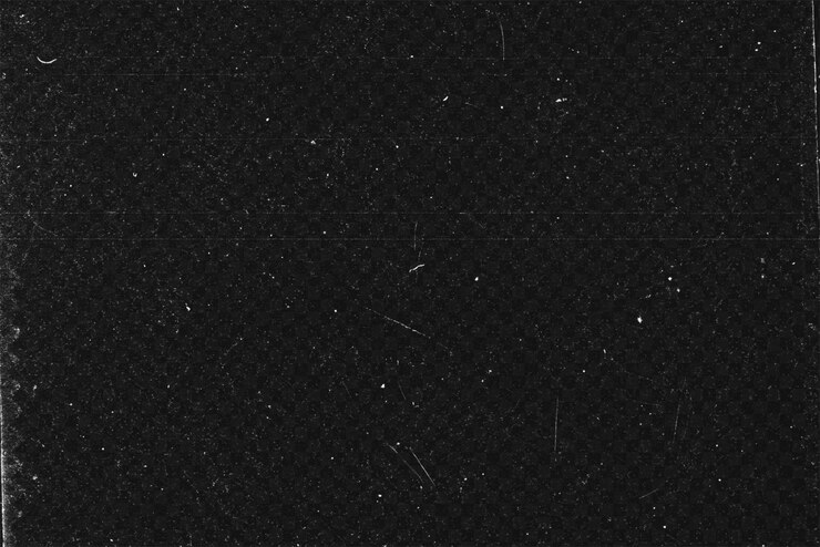 PSD film grain or dust and scratched texture overlay effect on transparent background for photo effect