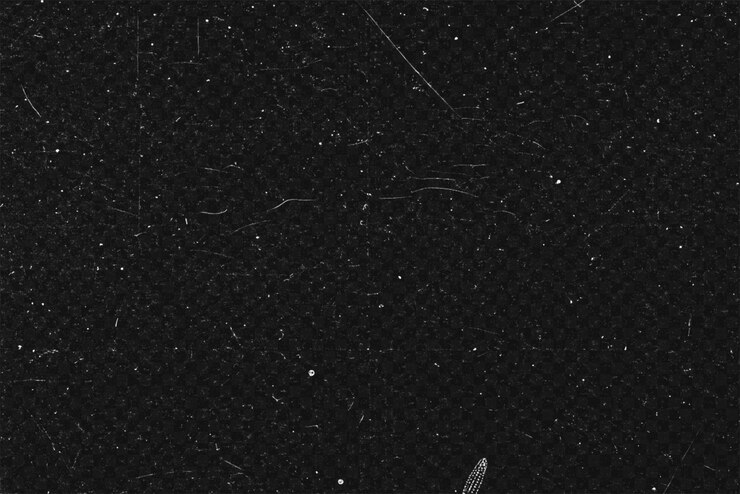 PSD film grain or dust and scratched texture overlay effect on transparent background for photo effect