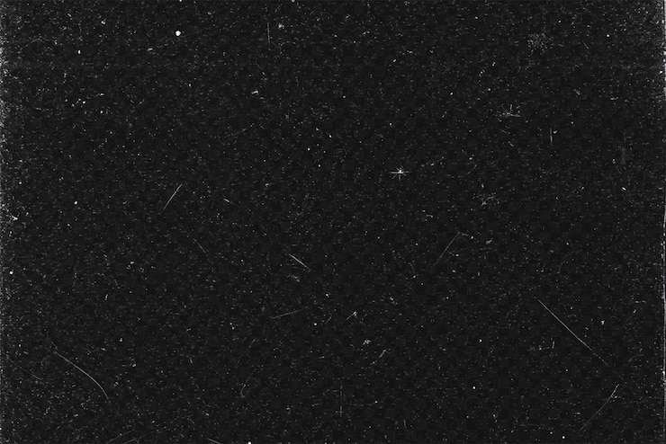PSD film grain or dust and scratched texture overlay effect on transparent background for photo effect