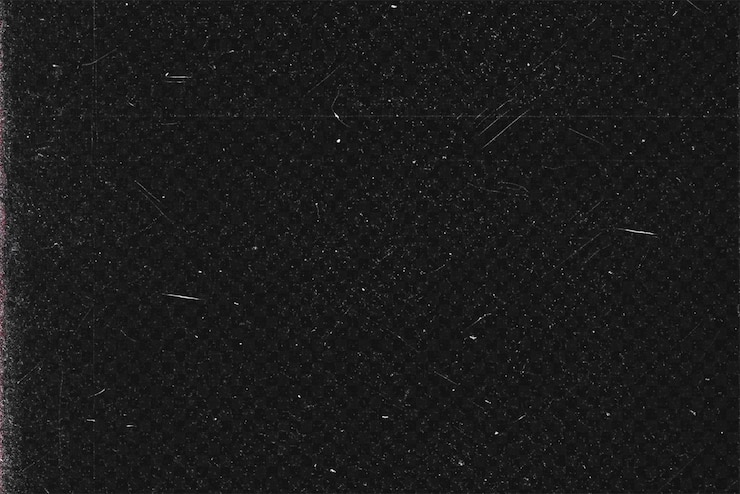 PSD film grain or dust and scratched texture overlay effect on transparent background for photo effect