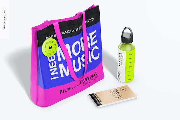 Filmfestival Kit Mockup Linkeraanzicht