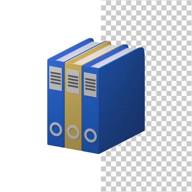 Filperm 3D-illustrasjon