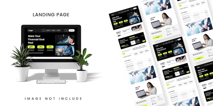 PSD finance agency website landing page