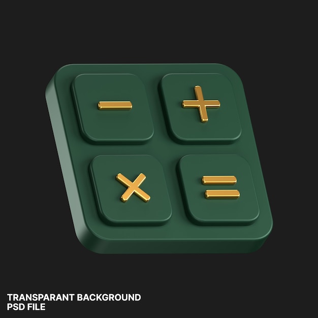 PSD finance and currency 3d icon