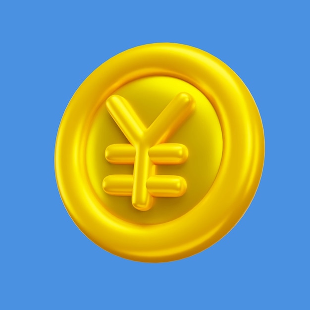 Finance and currency 3d icon