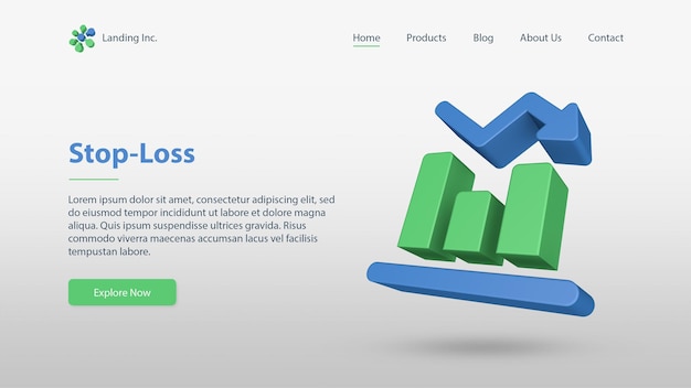 Finance Landing Page